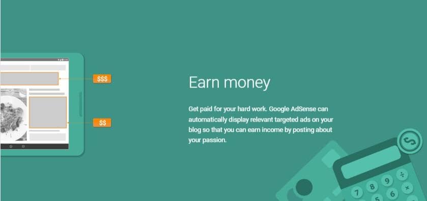 earn money from adsense blogger